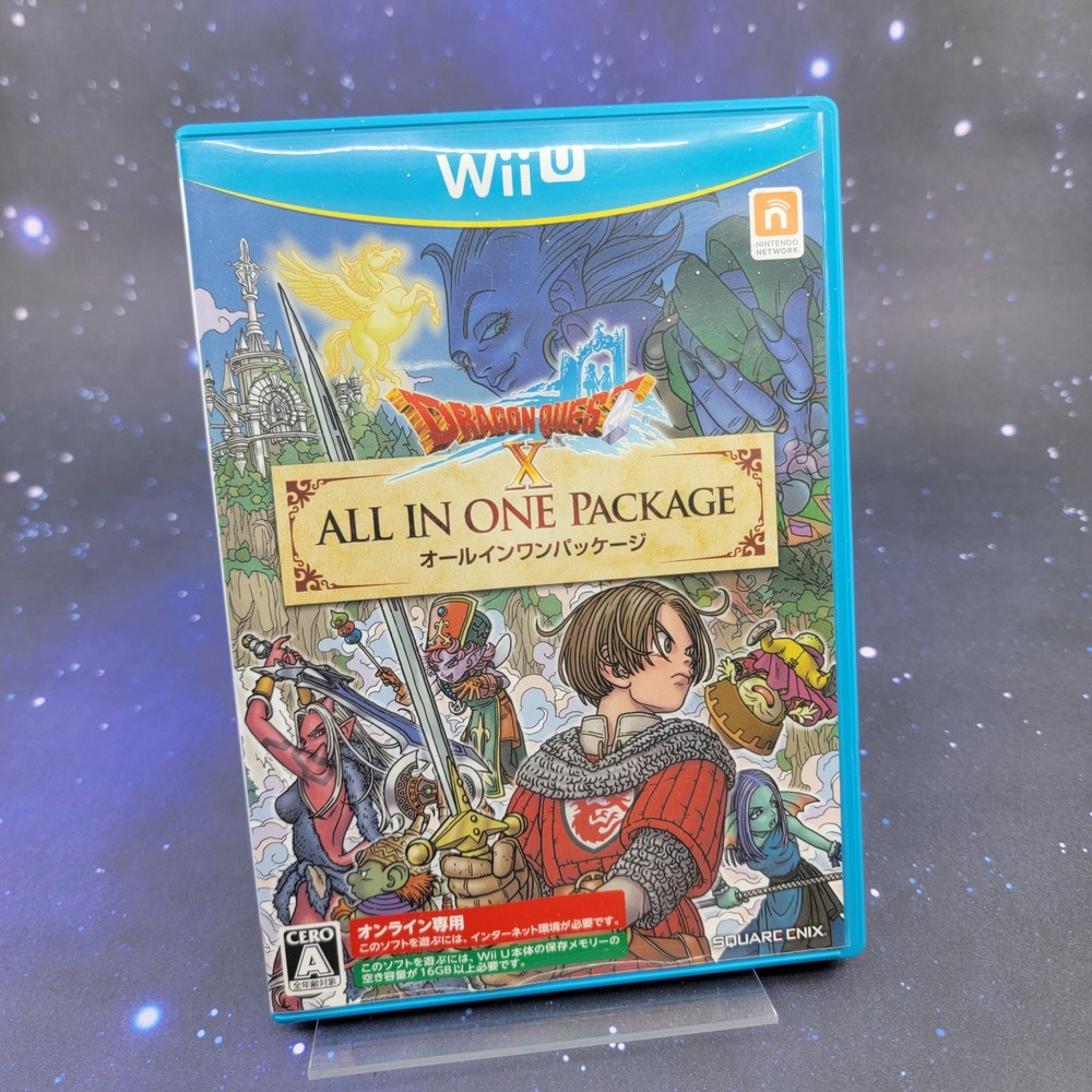 Dragon Quest X All In One Package Nintendo Wii U Japan Import Square Enix 1681